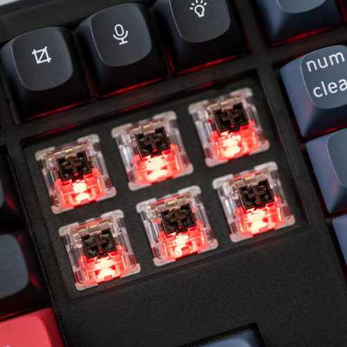 Keychron V6 Wired Custom Mechanical Keyboard, Full-size Q...