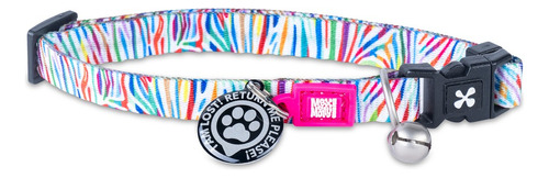      Collar Gato Smart Id (1-4kg) Magic Zebra Max & Molly