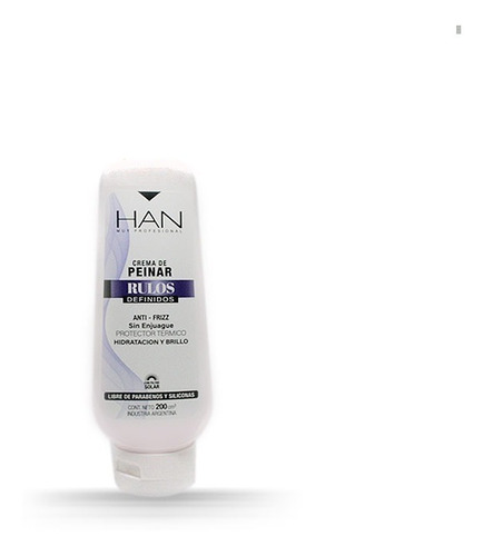 Han Crema Para Peinar Peinado Rulos Definidos X200ml Apto