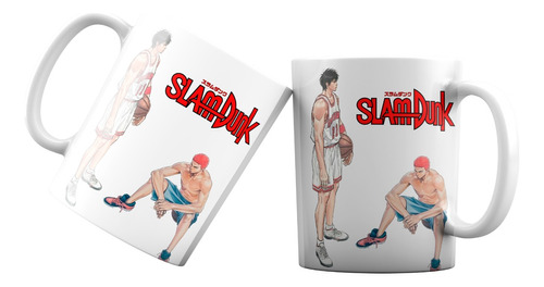 Tazón Taza Rukawa Hanamichi  Slam Dunk Monstruatazas