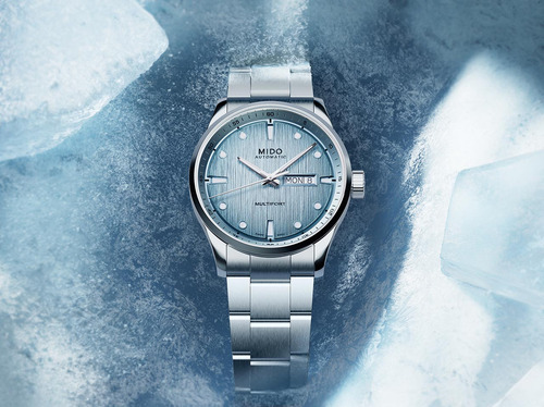Relógio Mido Multifort M Freeze M038.430.11.041.00 Azul 42mm