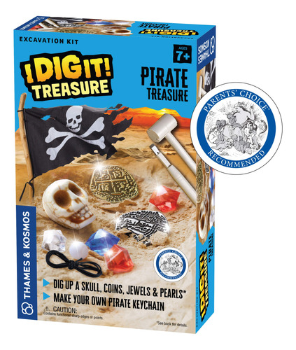 Thames & Kosmos I Dig It! Treasure - Kit De Excavación Del.