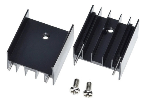 2x Pack Disipador Calor Transistores Grandes To-3p To-247