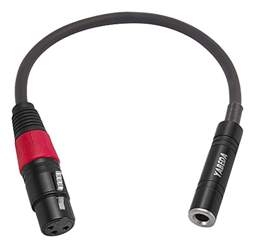 Yabeda Cable Xlr A 1/4, Xlr Balanceado Hembra A Adaptador De