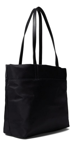 Bolsa Tote Tommy Hilfiger Nina Muje 69j8008 Color Negro Diseño De La Tela Liso