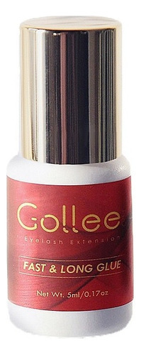 Adhesivo Gollee Libre De Latex Para Extensiones De Pestañas Color Negro