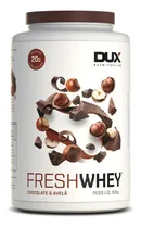 Comprar Fresh Whey Chocolate E Avelã Pote 900g Sabor Chocolate Belga e Avelã Dux Nutrition