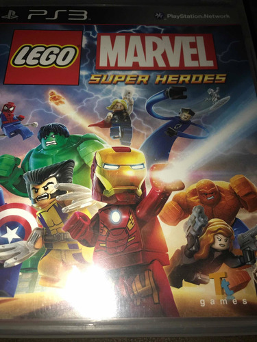 Videojuego Lego Marvel Súper Héroes Para Ps3