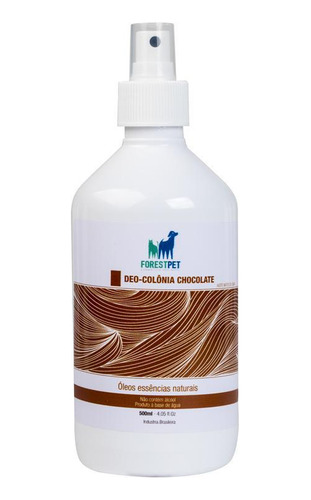 Deo-colônia Forest Pet Chocolate 500ml Natureza Pet