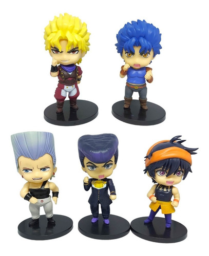 Set X 5 Figuras Jojo's Bizarre Adventure Muñecos