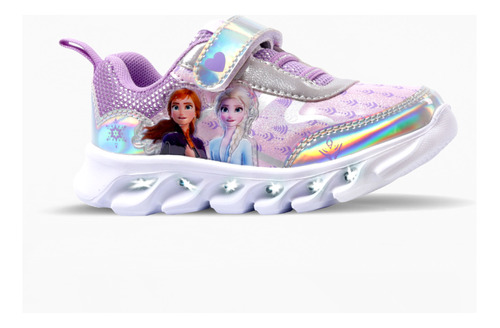 Zapatillas Frozen Niñas Luz Led Footy Licencia Disney®