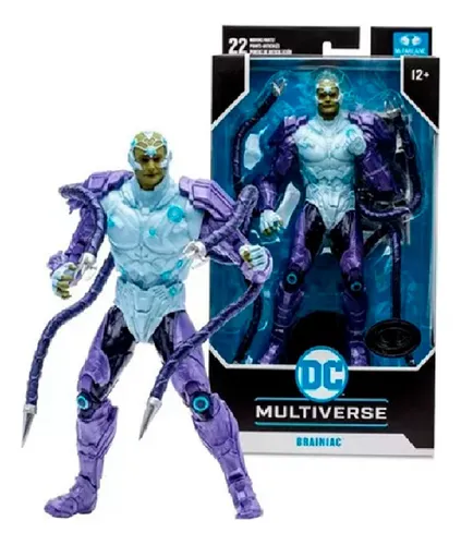 Mcfarlane Dc Multiverse Brainiac Injustice 2 Platinum Ed