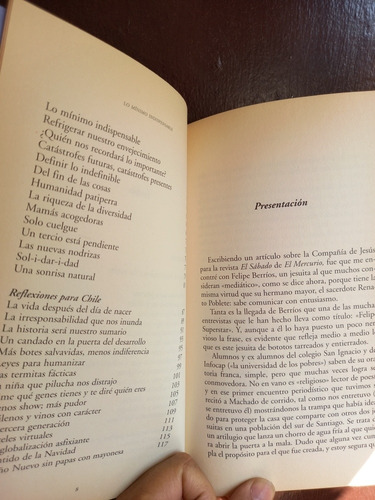 Libro De Columnas Reflexivas Del Cura Felipe Berrios S.j. (Usado)