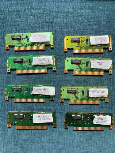 Lote Pcb + Carcasas (juegos Deportivos) Nintendo 64