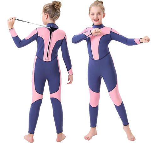 Seaskin Kids Traje De Neopreno Para Chicas Jóvenes, Trajes C