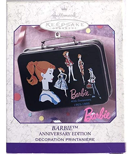 Edicion Del 40º Aniversario  Sello De Barbie Lunchbox 1999