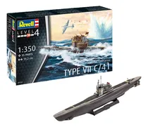 Comprar German Submarine U Boot Type Vii C\u002F41 1\u002F350 Model Kit Revell