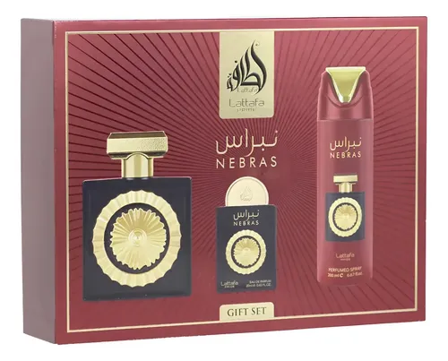 Set Lattafa Nebras 3pcs Unisex | Cuotas sin interés Set Lattafa Nebras 3pcs Unisex | Cuotas sin interés