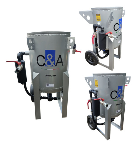 Fabricacion De Tolvas Para Sandblasting Portatiles C & A