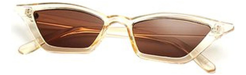 Lentes De Sol Ultra Cat Eye Para Mujer Beige