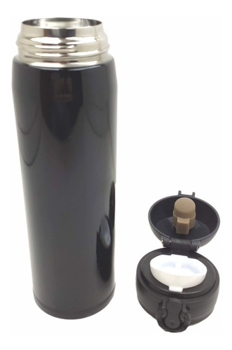Imagem 6 de 7 de Garrafa Térmica Portátil Aço Inox Quente E Fria Garrafinha
