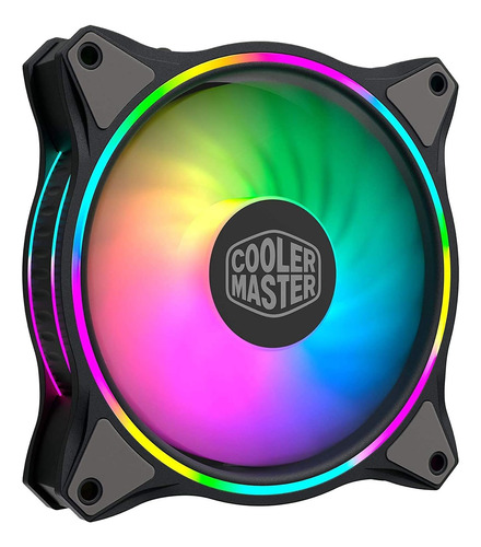 Coolermaster Masterfan Mf120 Halo 3-in-1 Double Ring Addr...