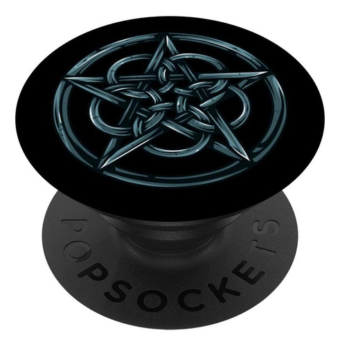 Paganismo Wiccan Pentagrama De Bruja Pentagrama   Popsockets