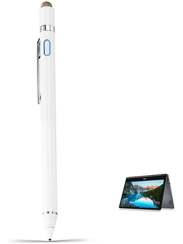 Lapiz Optico Blanco Para Dell Inspiron Chromebook Punta 1.5