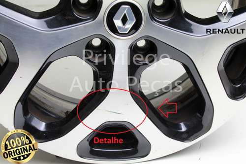 Roda Aro 17 #1 Original Do Renault Captur 1.6 16v 2021 (Usado)