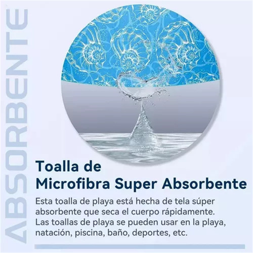 Toalla Microfibra Natacion 180 X 80 Toalla Para Gym Playa