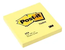 Comprar Notas Adhesivas 3m Post It Amarillo 3x3 Cuadradas 100 Hojas