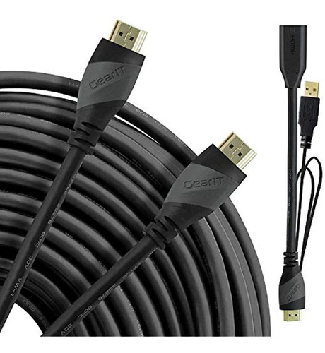 Cable Hdmi De 100 Pies, Cable Hdmi De Alta Velocidad De La S