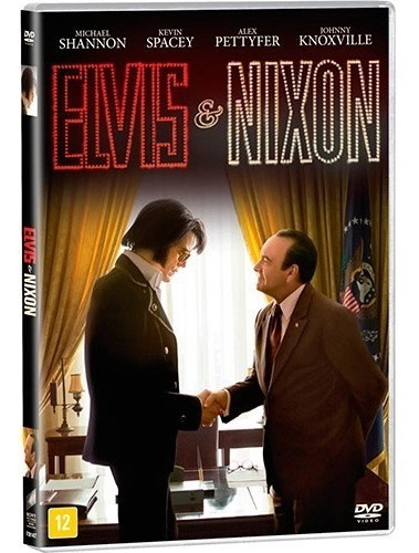Dvd Elvis E Nixon - Kevin Spacey - Original E Lacrado