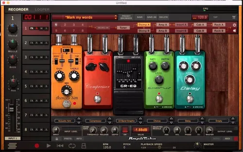 Conect Guitarra iPhone iPad iPod Amplitube Irig