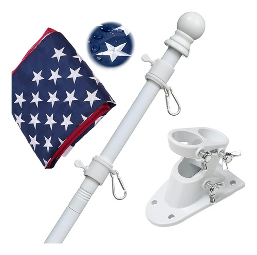 Kit De Bandera Bandera Americana De 3x5 Pies Exterior, ...