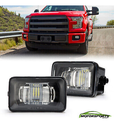 Bumper Led Fog Lights Fits 2015-2020 Ford F150 F250/f350 Nnb