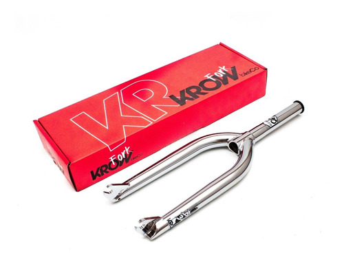Imagen 2 de 10 de Horquilla Krow Big 341 Cromada ¡full Cromo! Linea Pro Bmx