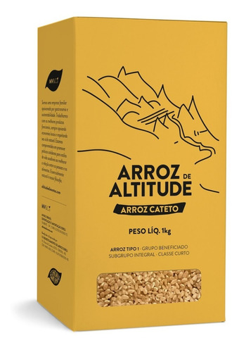 Arroz De Altitude - Arroz Cateto Integral