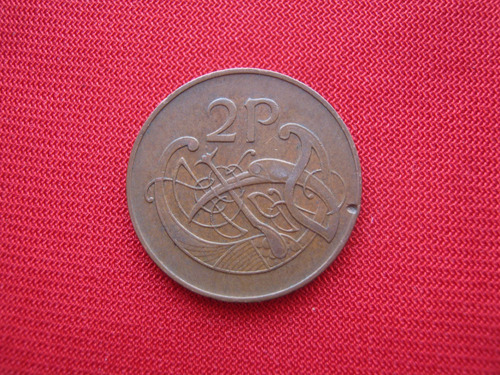 Irlanda 2 Penny 1975