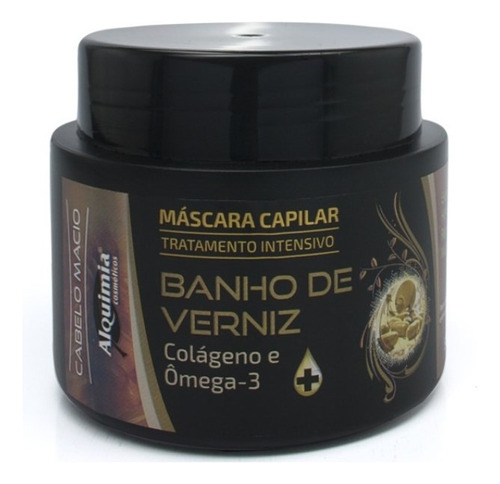 Máscara Capilar Revitalizante Banho De Verniz 500g Alquimia