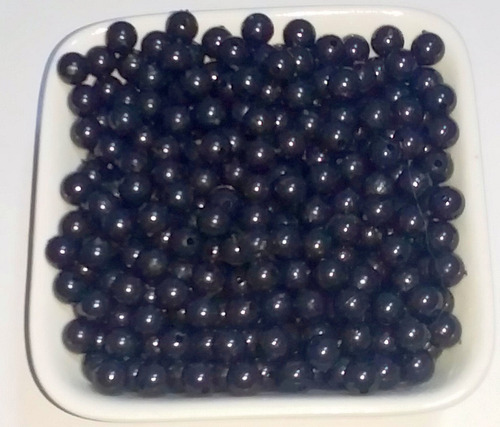 Miçanga Bola Brilhante 6mm P/ Bijuteria, Aprox 500 Pcs