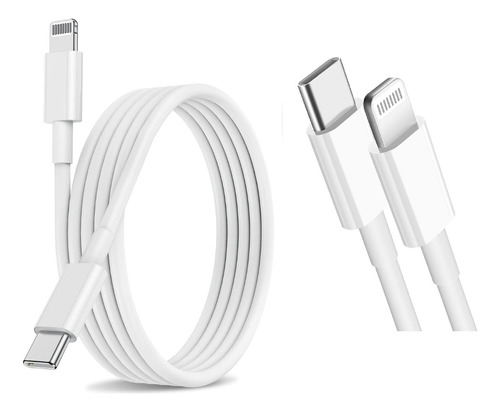 Cable Usb-c Compatible Con iPhone 11/12/13/14 iPad 1mt 30w 