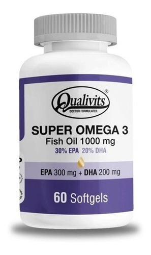 Super Omega 3 Fish Oil- Qualivits