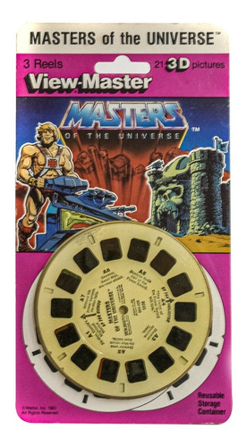 Set De 3 Discos De He-manmastersof Universe 1983 View Master