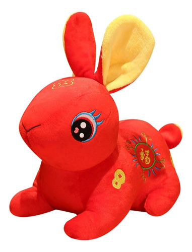 Muñeca Year Rabbit, Bonito Juguete De Peluche Con Forma De A