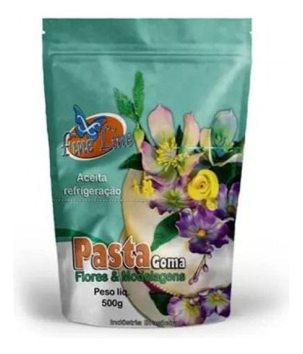 Massa Para Flores Fine Line 500g (pasta De Modelagem)