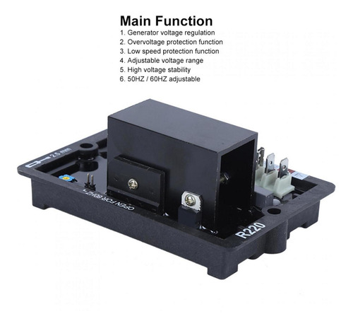 R220 Voltaje Controlador Generador Regulador Automático Avr