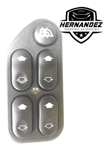 Imagen 2 de 6 de Botón Switch Control Maestro Vidrios Ford Ecosport Fiesta