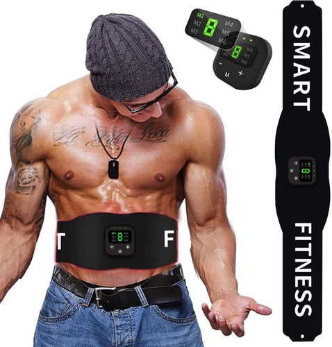 Cinturón Masajeador Abdominal Smart Fitness Para Mantenerse