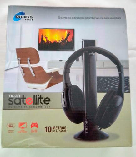 Auriculares Noganet Ng 110 Satellite Negro (Usado)